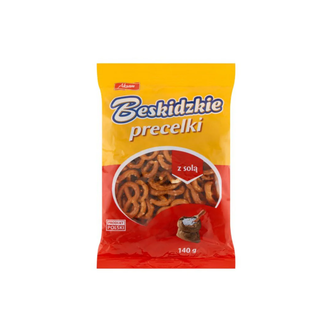 Aksam Salty Pretzels (Precelki Sol) 140gr