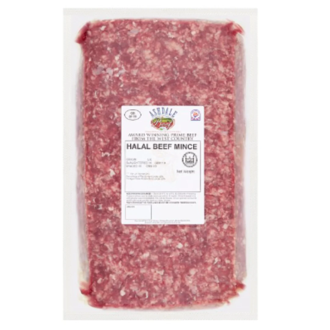 Ashdale Halal Beef Mince 2.50kg x 1 Pack