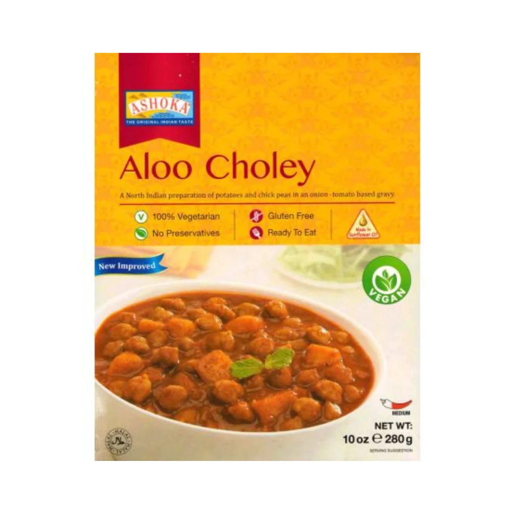 Ashoka Aloo Choley 280gr x 6 pack