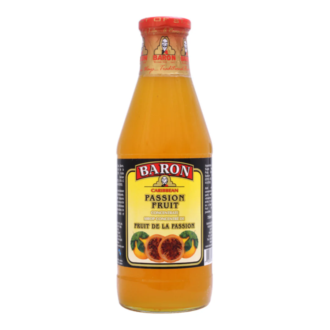 Baron Passion Fruit Syrup 6 x 750ml
