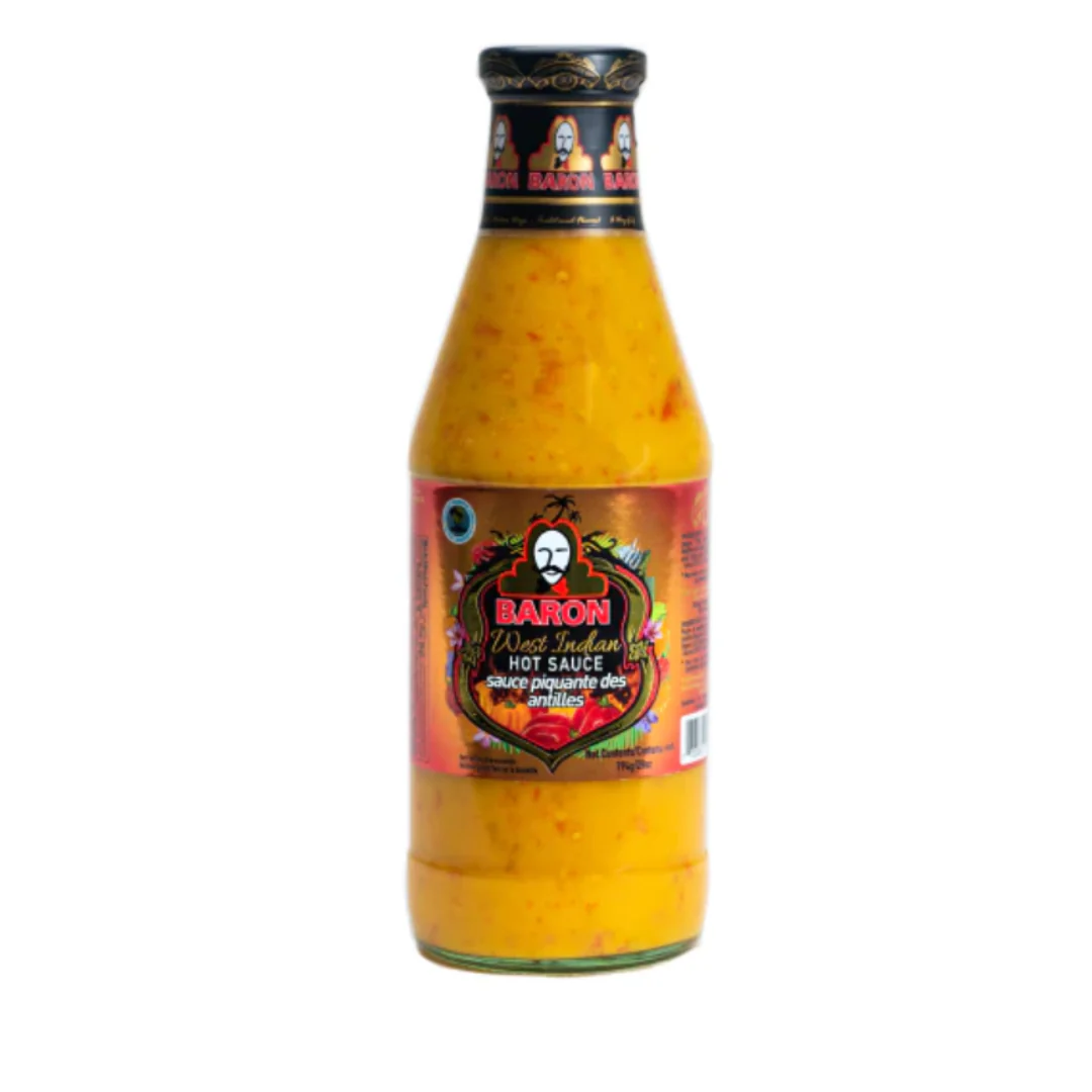 Baron West Indian Hot Sauce 6 x 397g