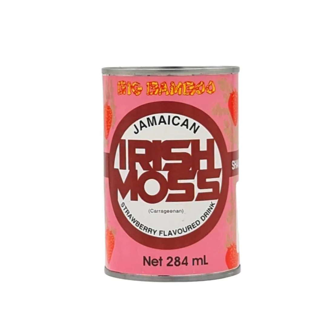 Big Bamboo Irish Moss Strawberry 12x284ml