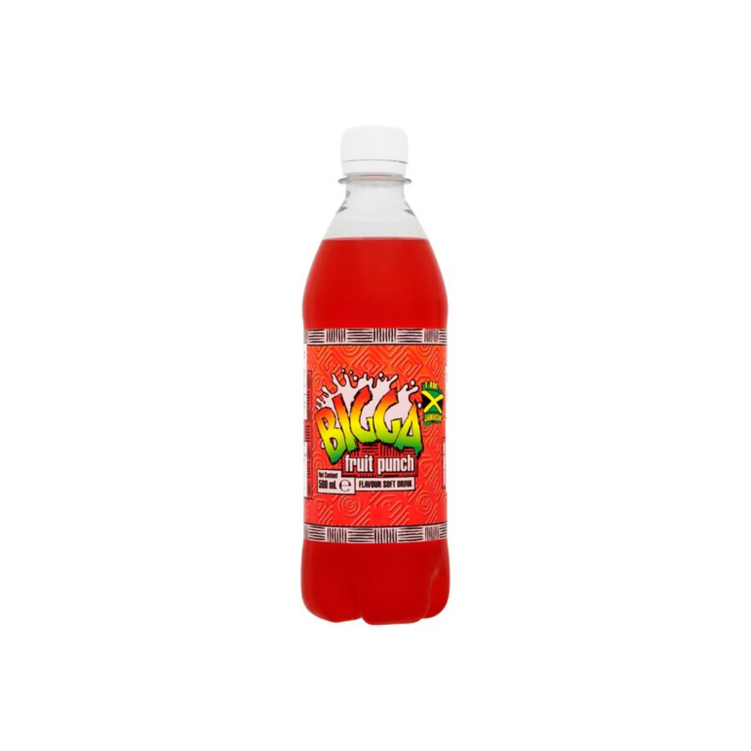 Bigga Fruit Punch Soft Drink 500ml