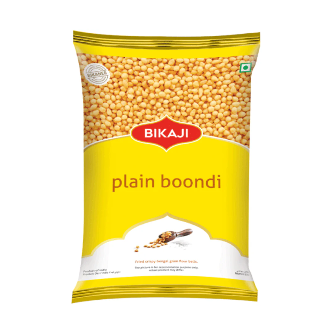 BIKAJI BOONDI PLAIN 180gr x 6 pack