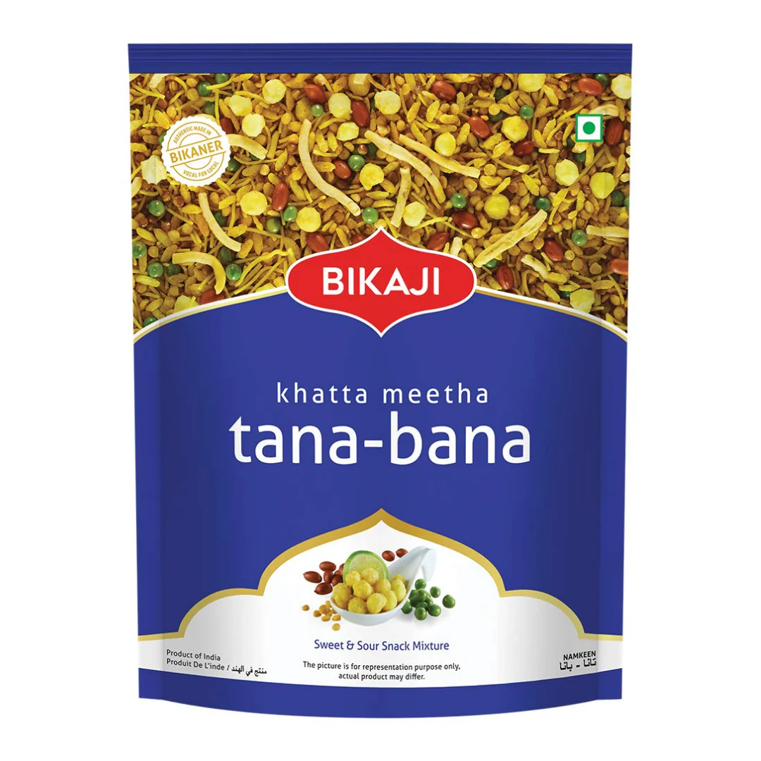 BIKAJI TANA-BANA (Khatta Meetha) 180gr x 6 pack