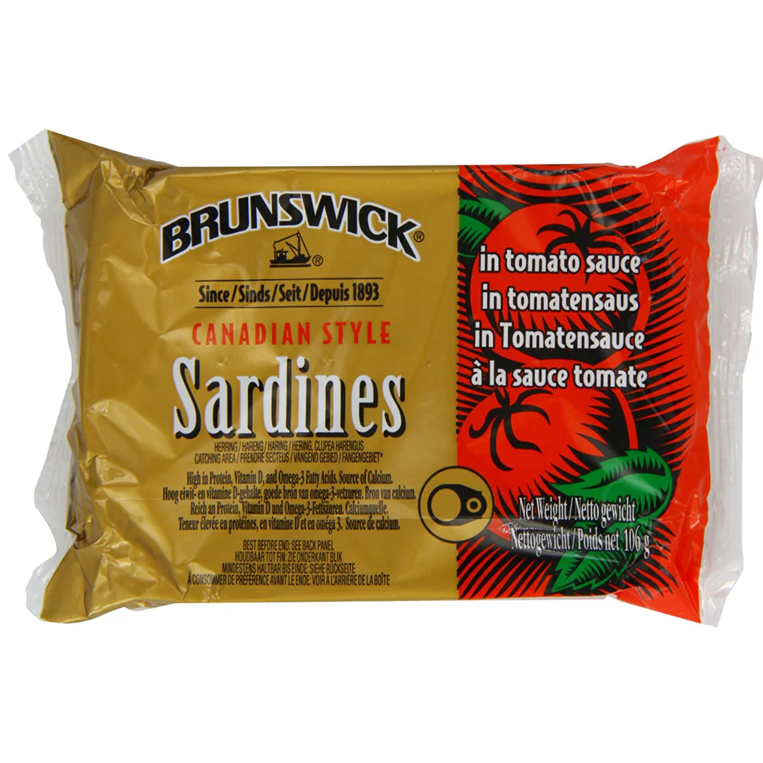 Brunswick Sardines in Tomato Sauce 12 x 106g