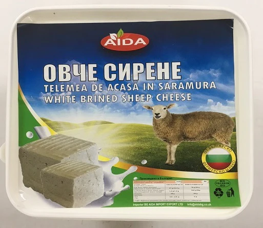 6x Aida White Sheep Cheese 900g