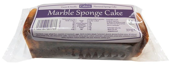 6x Cabico Marble Cake 350g