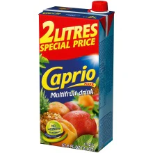 6x Caprio Multi Fruit/Vitam 2lt Carton