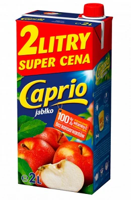 6x Caprio Apple Drink 2lt Carton