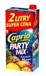 6x Caprio Pineapple-Mango 2lt Carton