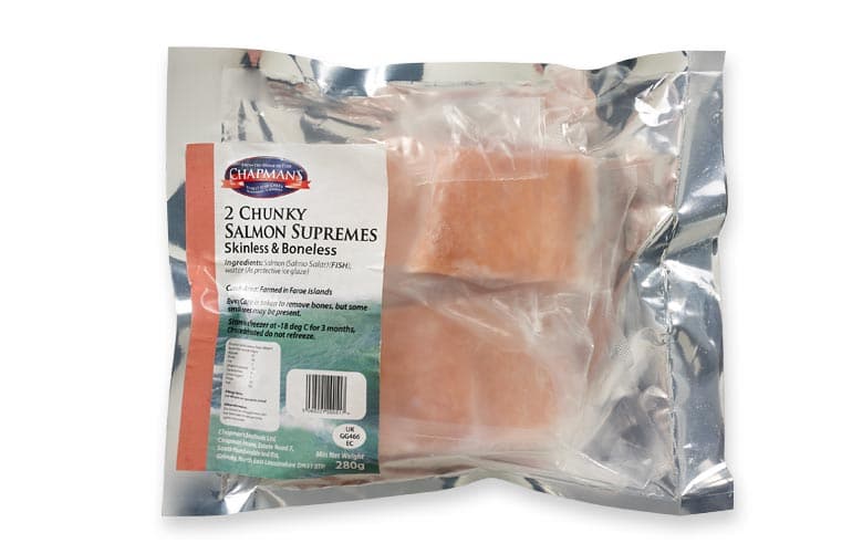 Chapman's Chunky Salmon Supremes 280g