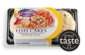 Chapman's Mini Smoked Haddock, Leek & Cheddar Fish Cake 300g