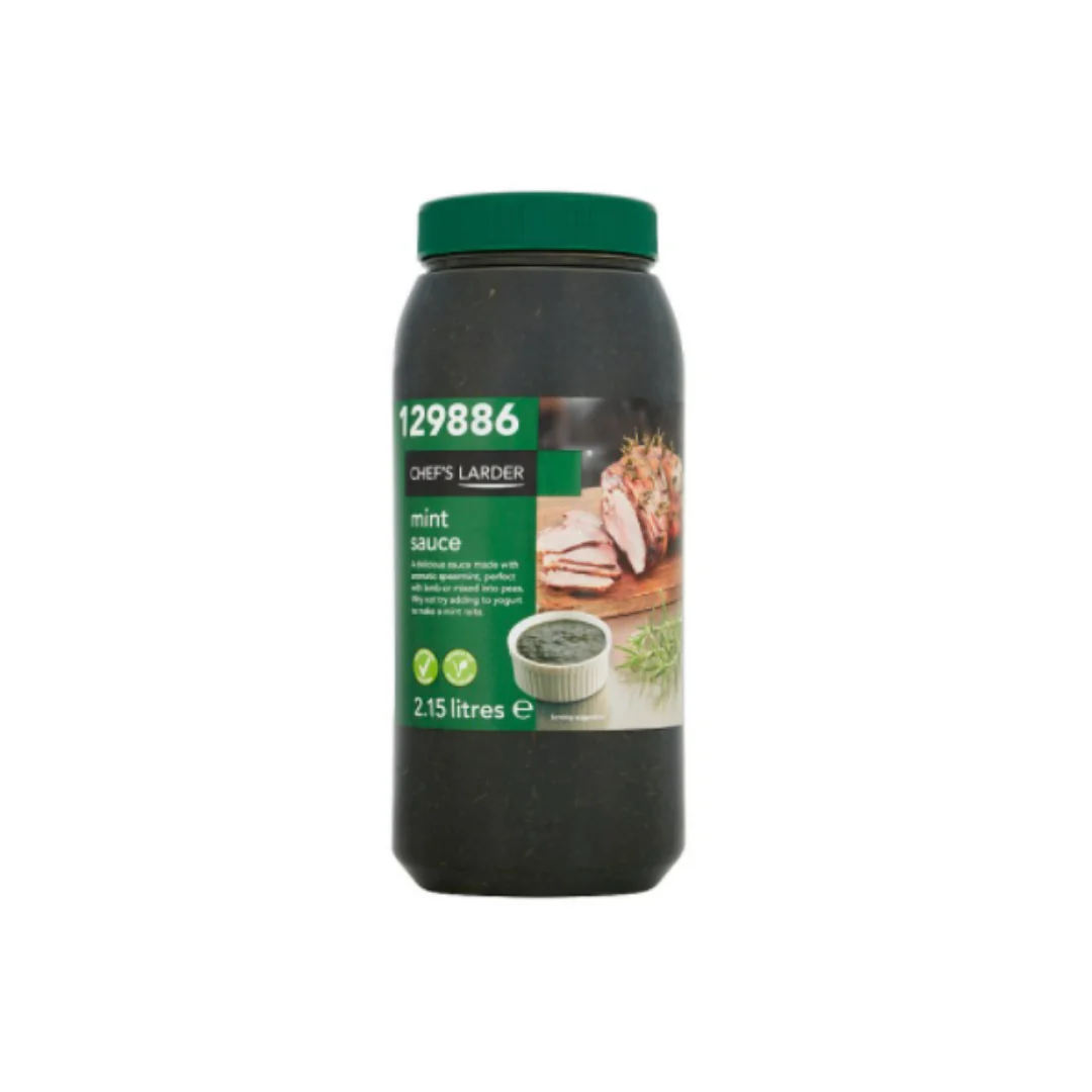 Chef's Larder Mint Sauce 2.15 Litres x 4