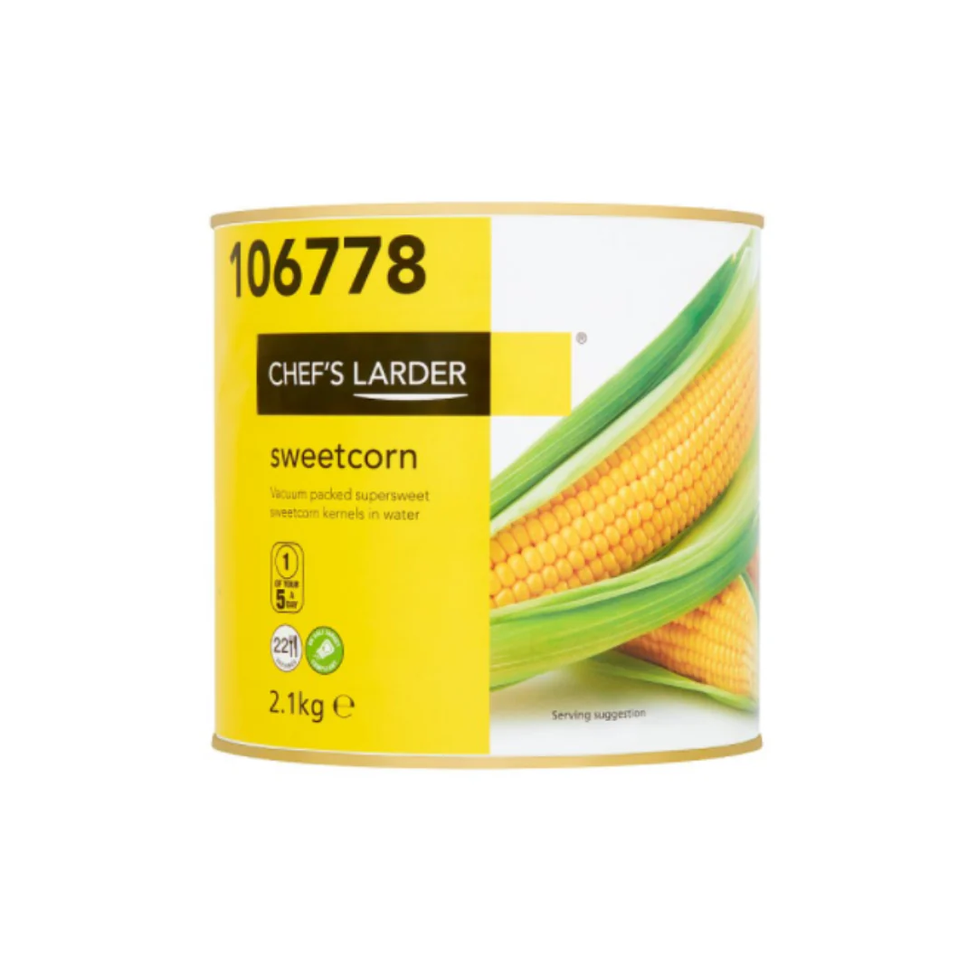 Chef's Larder Sweetcorn 2.1kg x 3