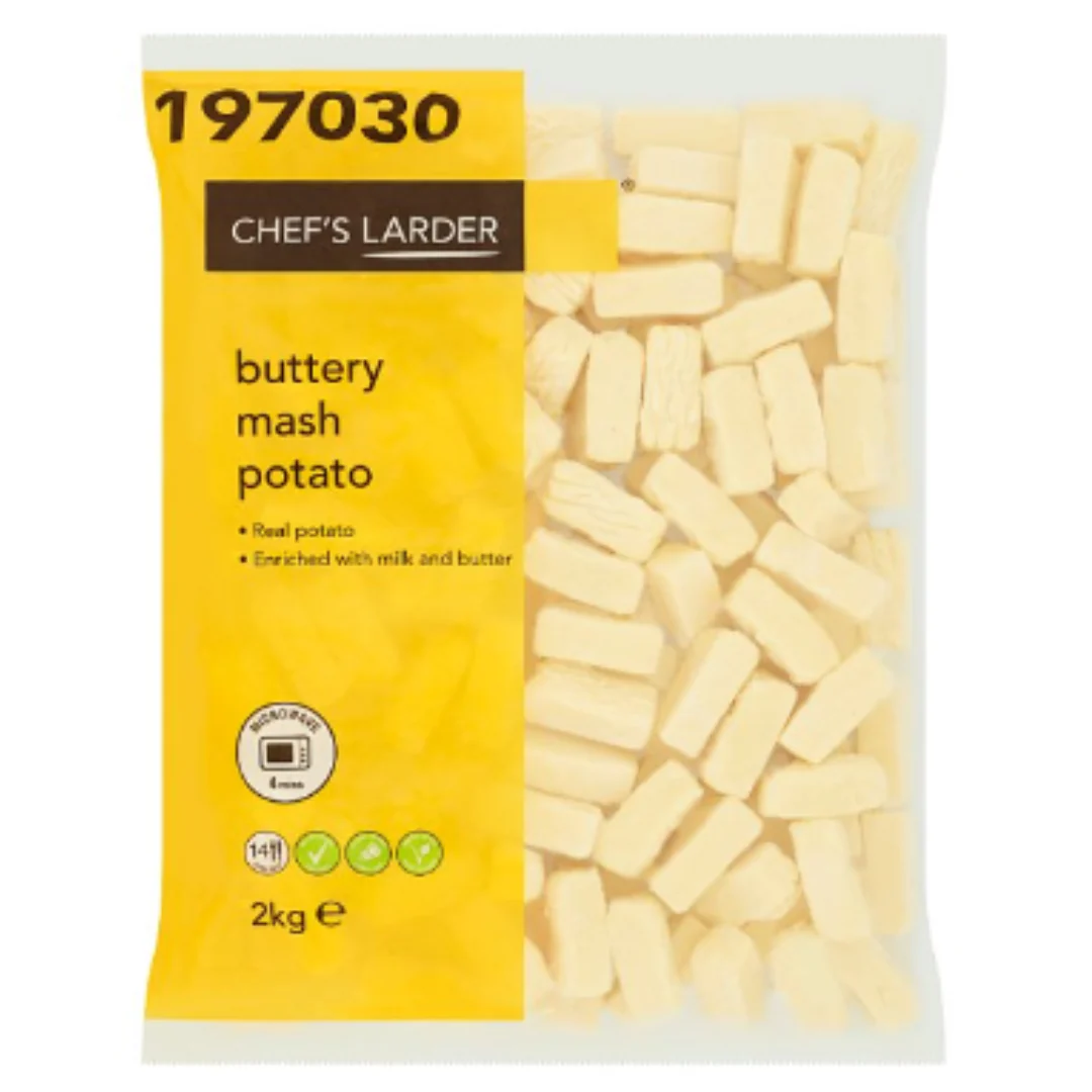Chef's Larder Buttery Mash Potato 2kg x 5 Packs
