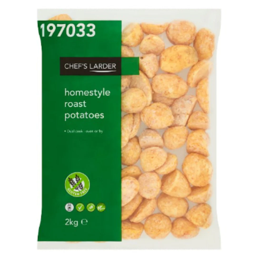 Chef's Larder Homestyle Roast Potatoes 2kg x 5 Packs