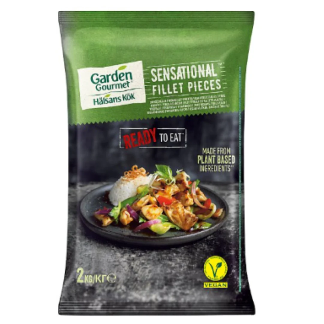 Garden Gourmet® Vegan Fillet Pieces 2kg x 1 Pack