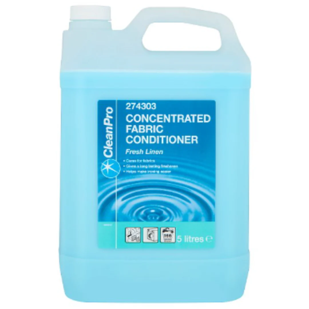 CleanPro Fresh Linen Concentrated Fabric Conditioner 5 Litres x 1