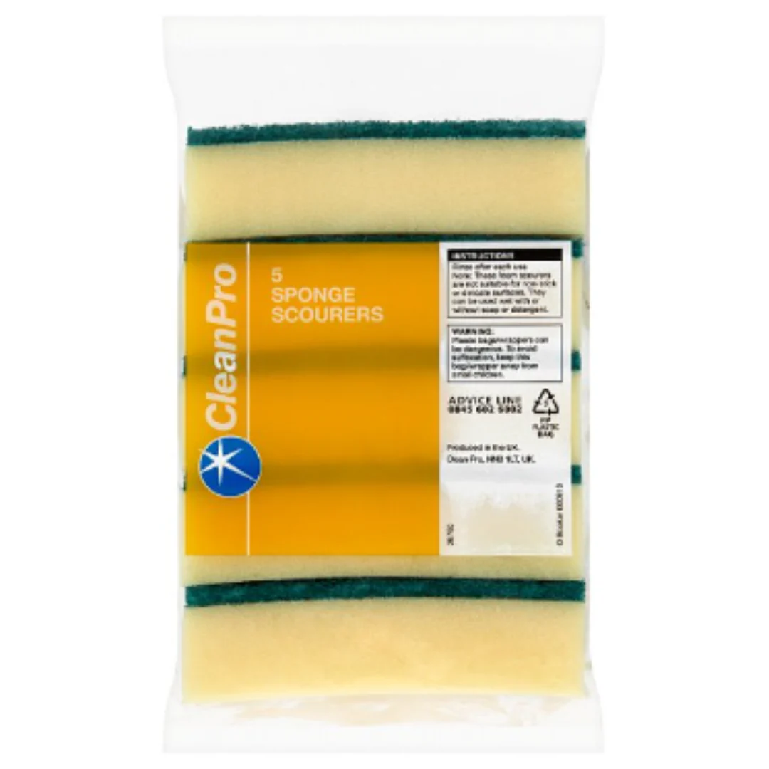 CleanPro 5 Sponge Scourers x Case of 24