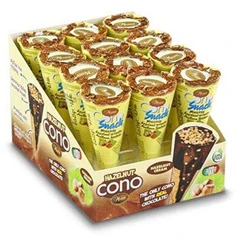 12x Cono Snack Hazelnut Cream 25gr