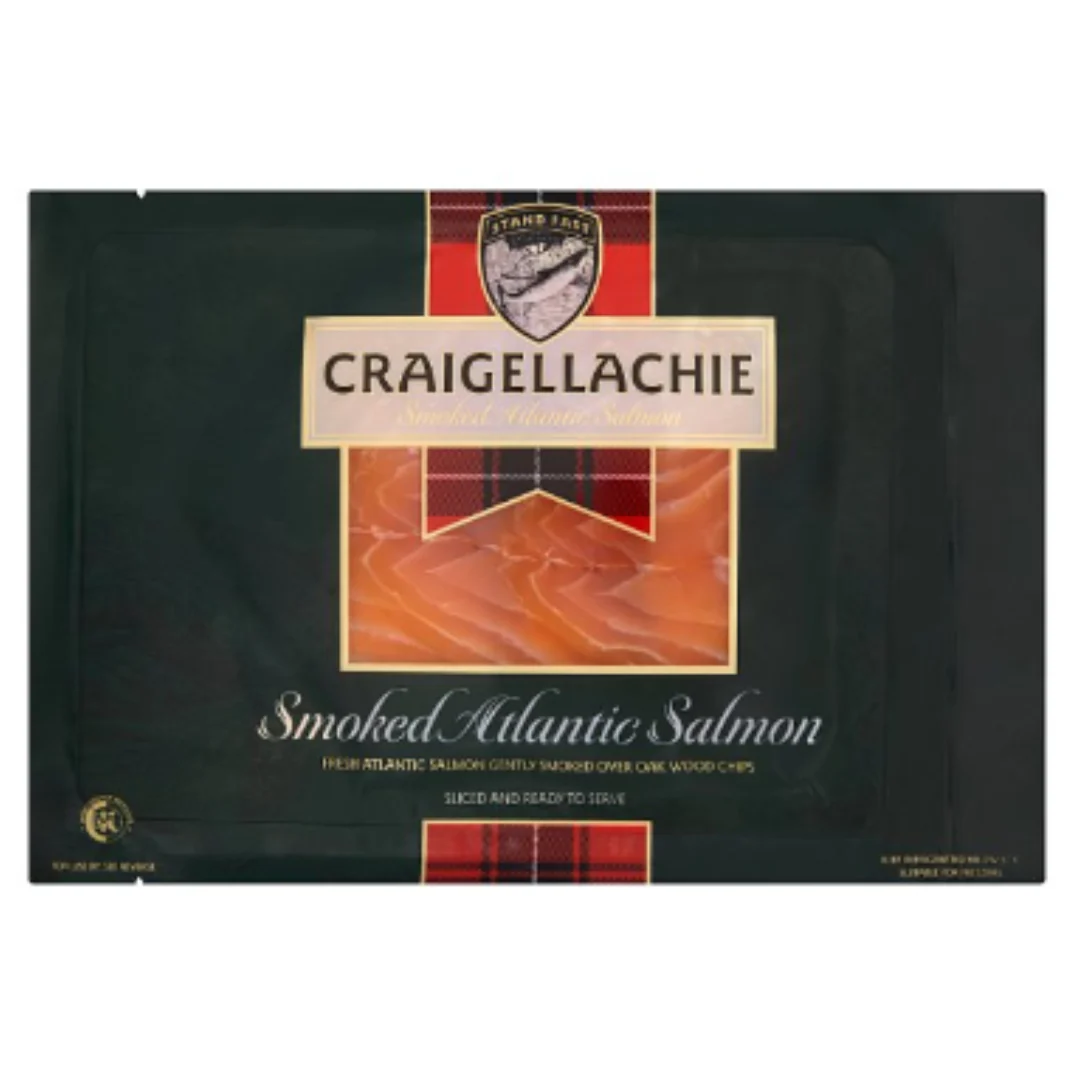 Craigellachie Smoked Atlantic Salmon 125g x 1 Pack