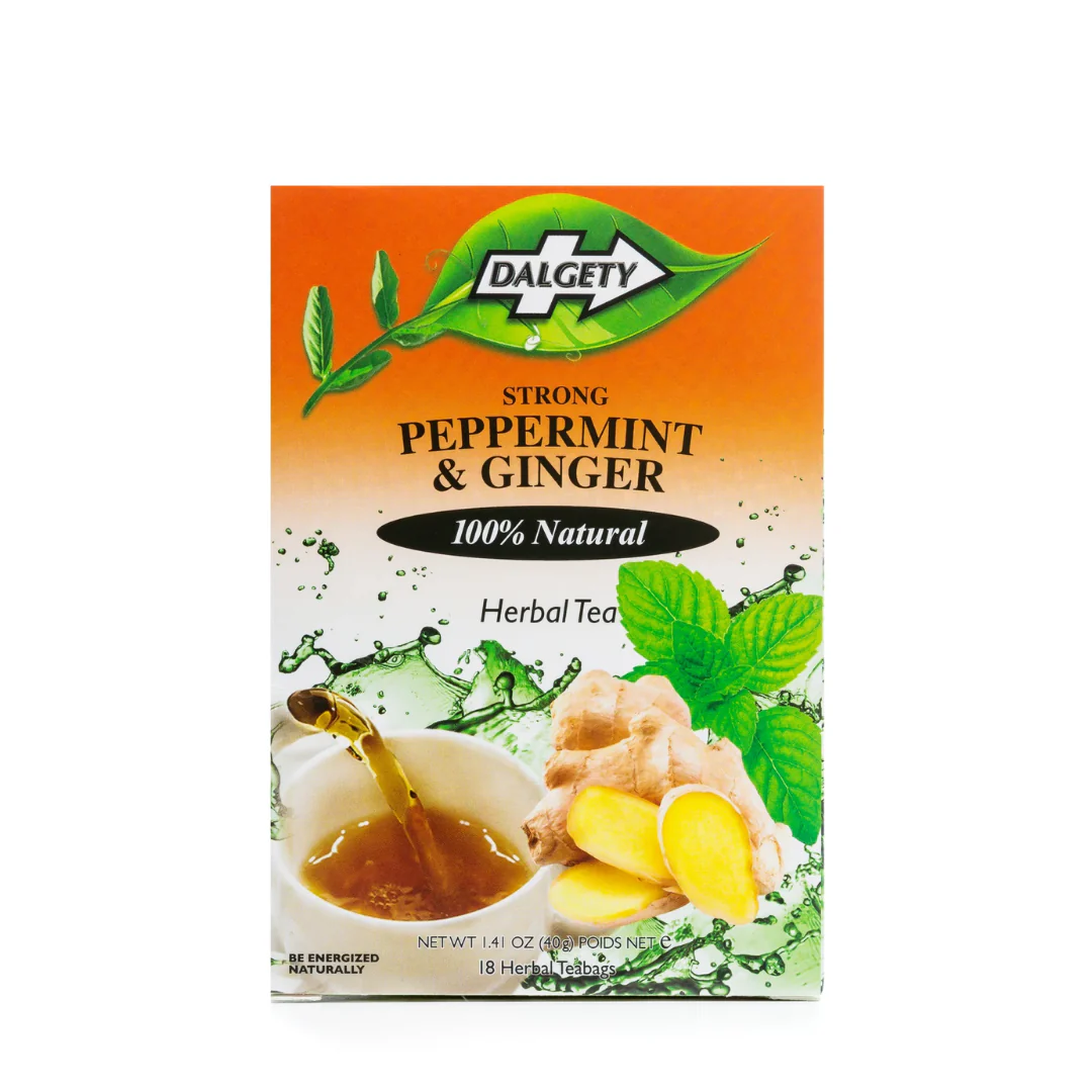 Dalgety Peppermint & Ginger Tea 6 x 40g