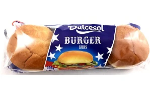 8x Usa-Dulcesol Burger Buns 300g