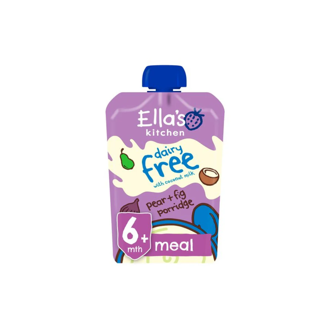 Ella's Kitchen Dairy Free Coconut Milk Pear & Fig Porridge 100gr