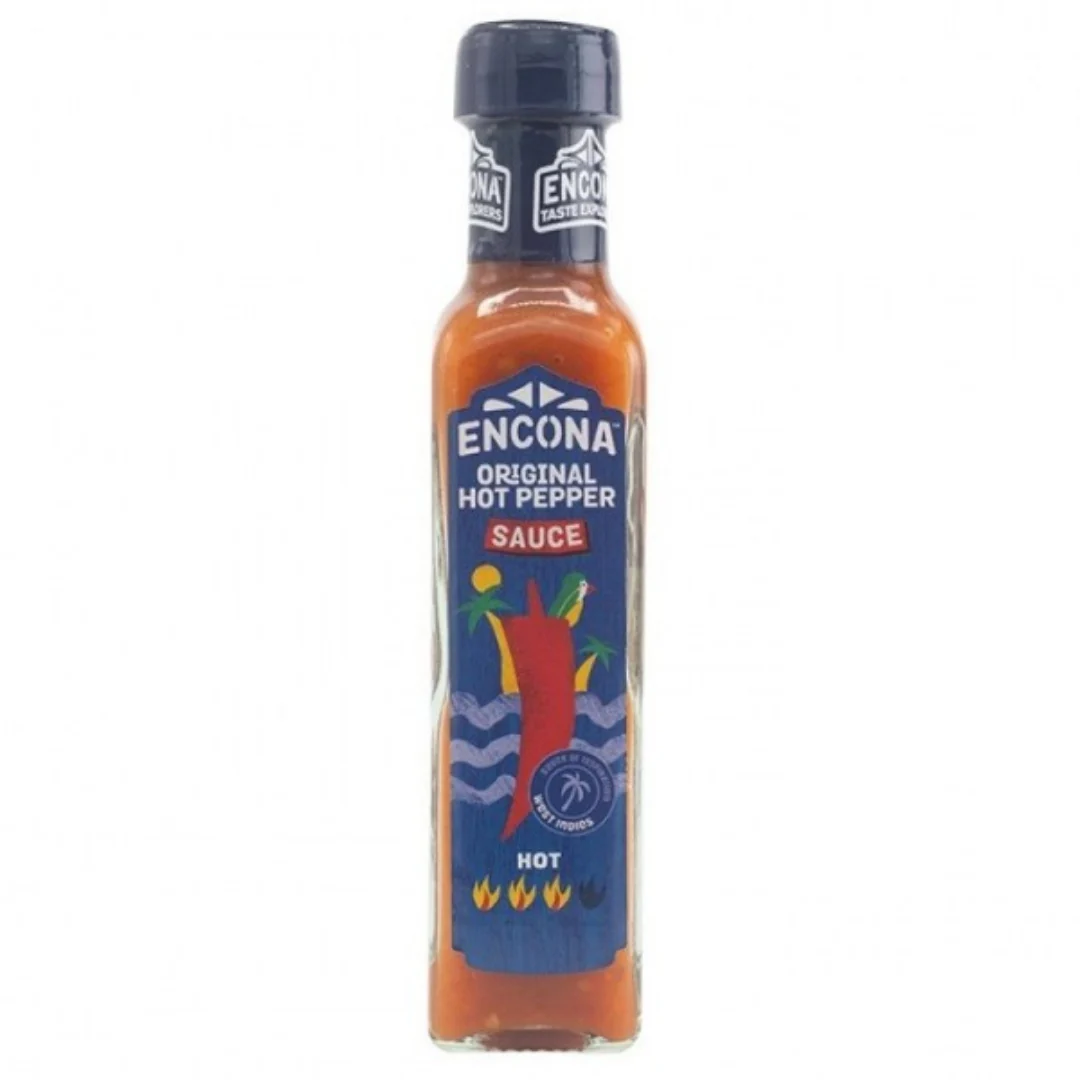 Encona Original Hot Pepper Sauce 6 x 142ml