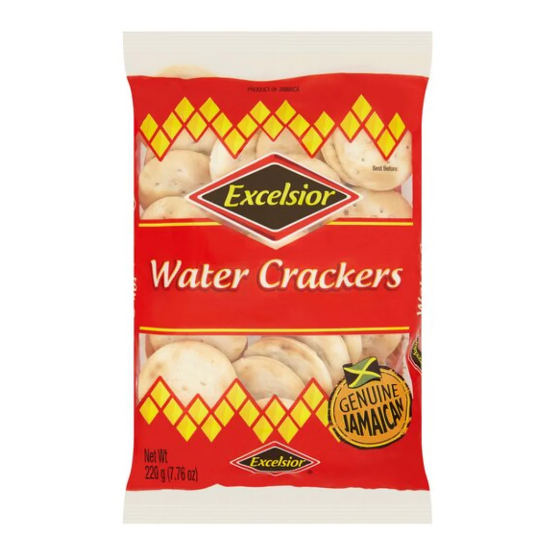 Excelsior Jamaican Water Crackers 220gr