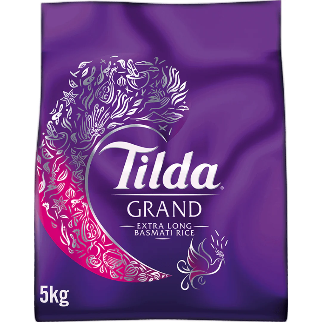 Tilda Grand Extra Long Basmati Rice 5kg
