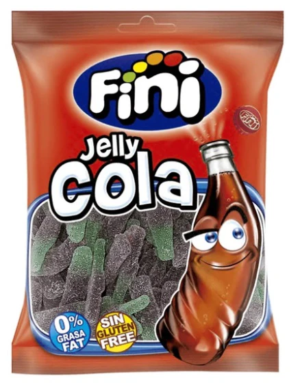 12x Fini Fizzy Cola Bottles Halal (Bag)(Cola Pica)
