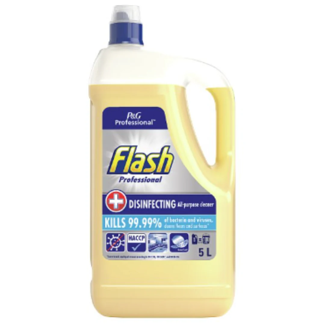 Flash Professional Disinfecting Multi-Surface Cleaner 5L x 1