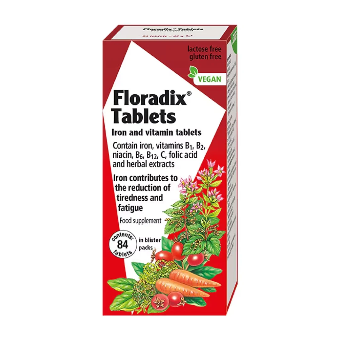 Floradix Iron & Vitamin 84 Tablets