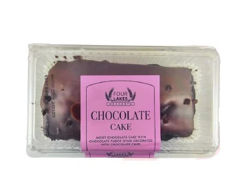 6x Four Lakes Bakery Chocolate Cake