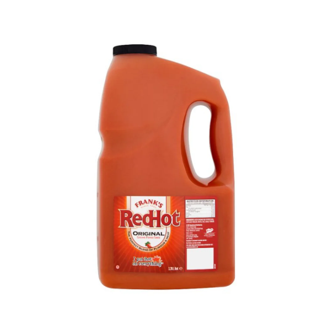 Frank's RedHot Original Cayenne Pepper Sauce 3.78L x 4