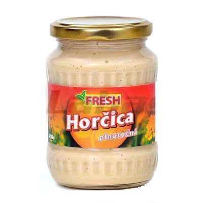 10x Fresh Horcica Pinotucna Mustar 350g