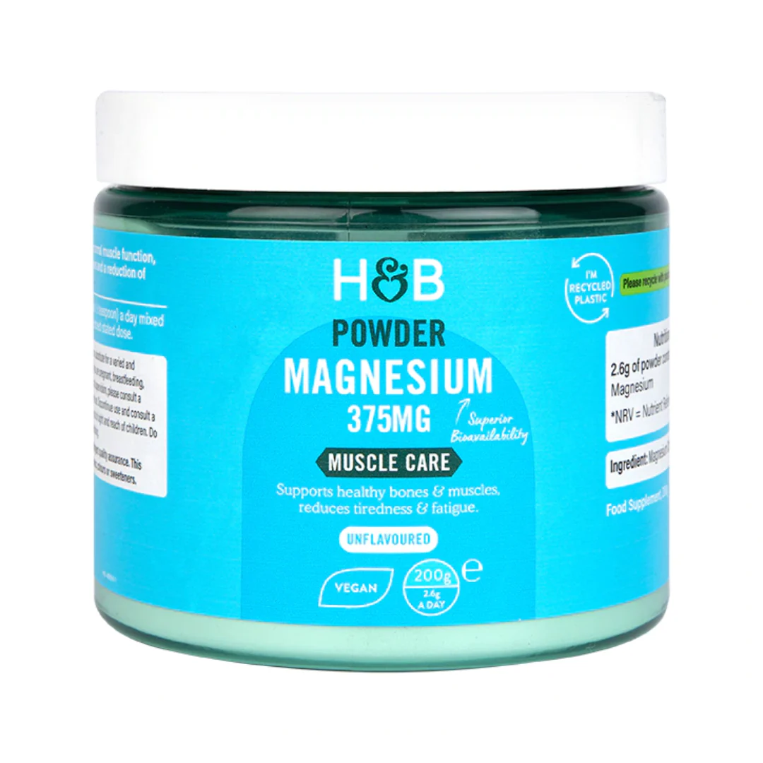 Holland & Barrett Magnesium 375mg Powder 200g