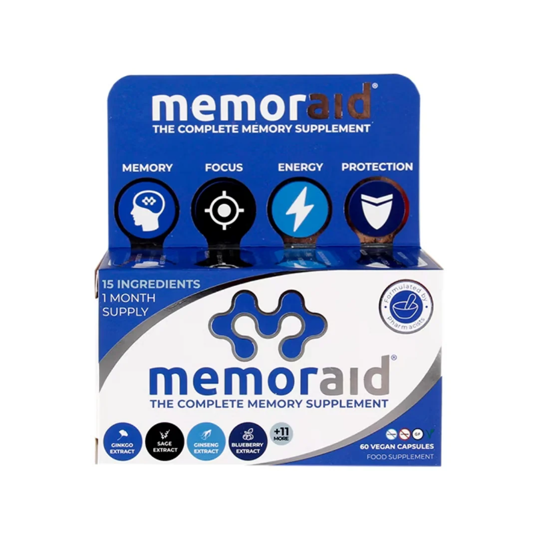Memoraid The Complete Memory Supplement 60 Capsules