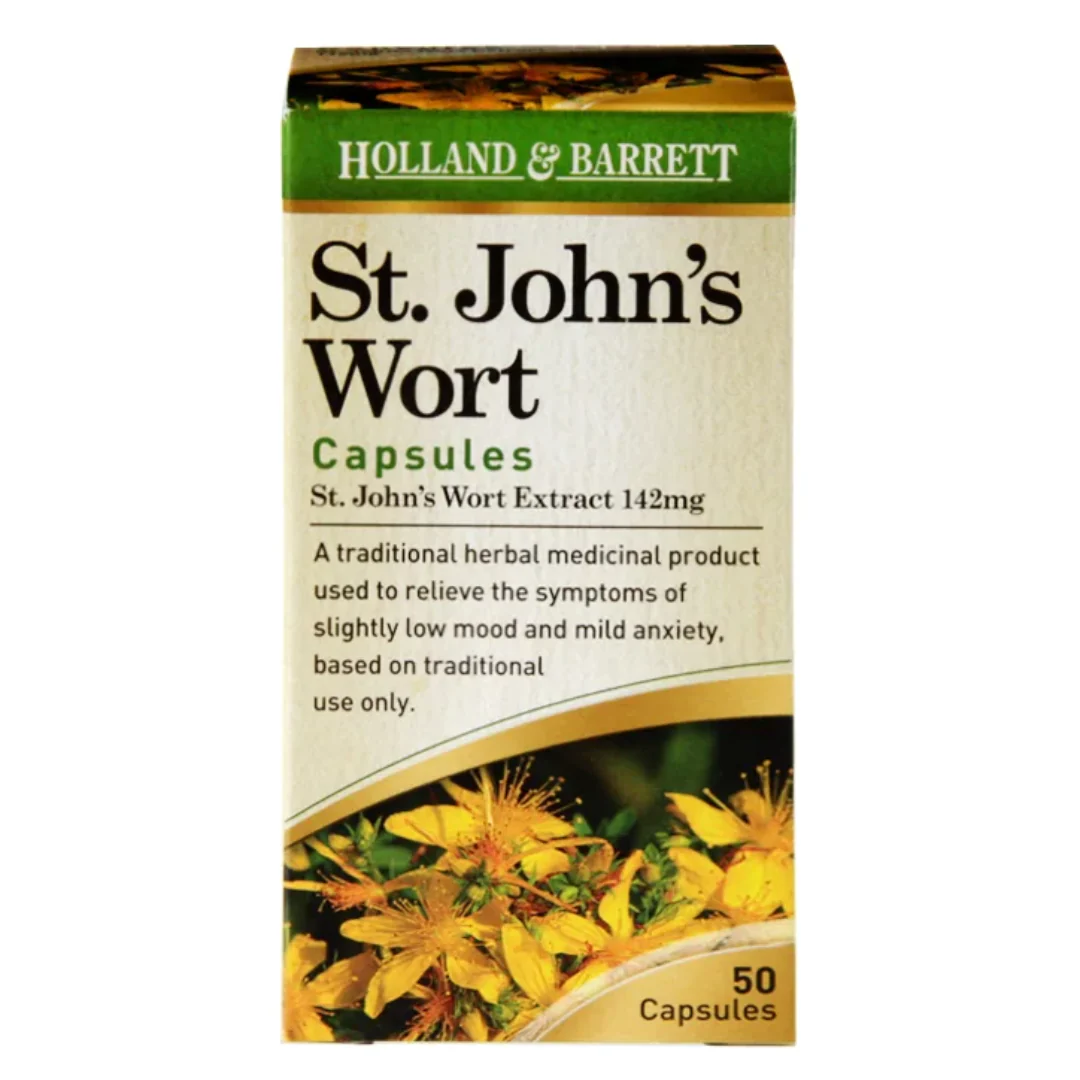 Holland & Barrett St John's Wort 50 Capsules