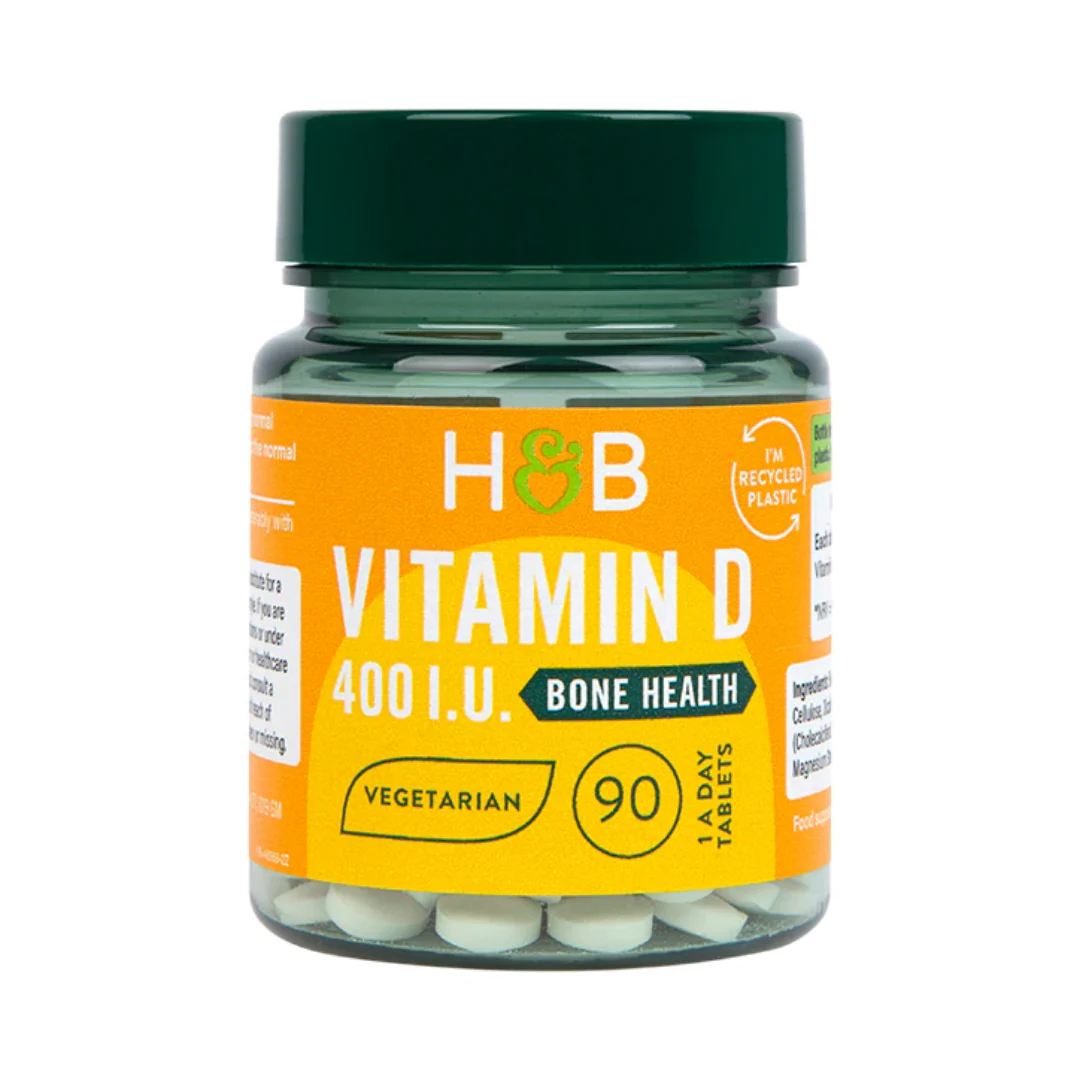 Holland & Barrett Vitamin D3 400 I.U. 10ug 90 Tablets