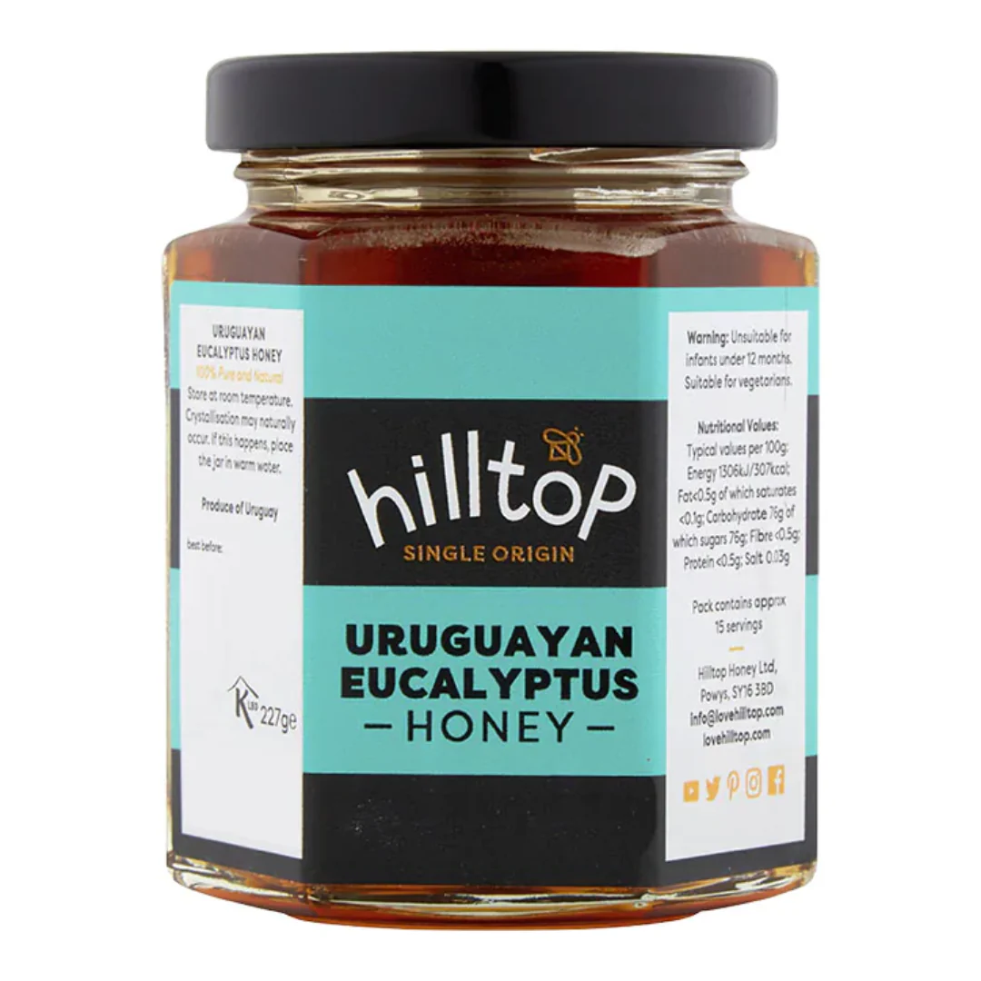 Hilltop Honey Uruguayan Eucalyptus Honey 227g