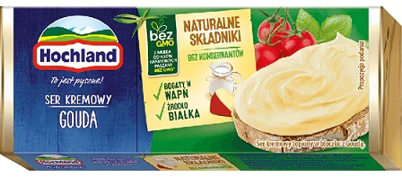 6x Hochland Blok Gouda 90g