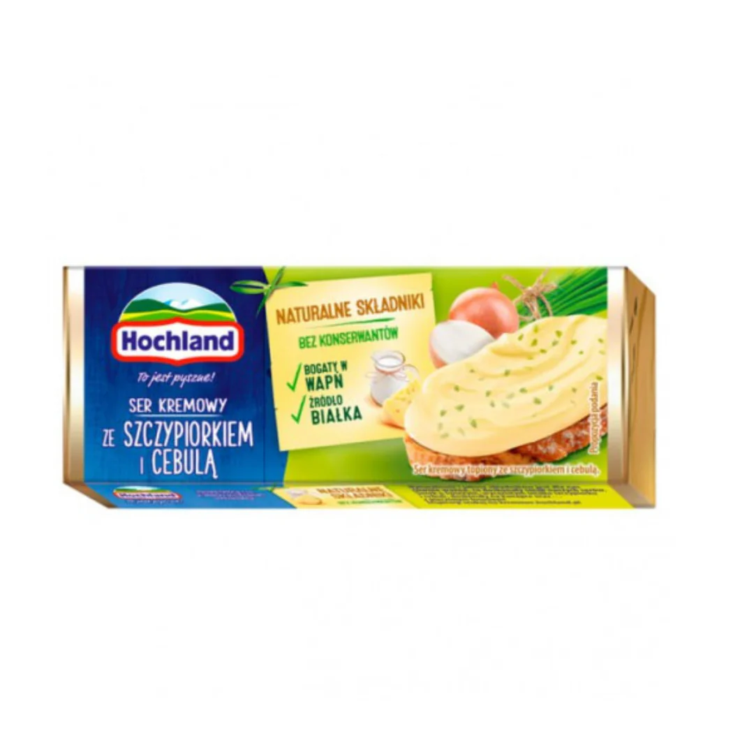 Hochland Block Cheese with Onions 90gr