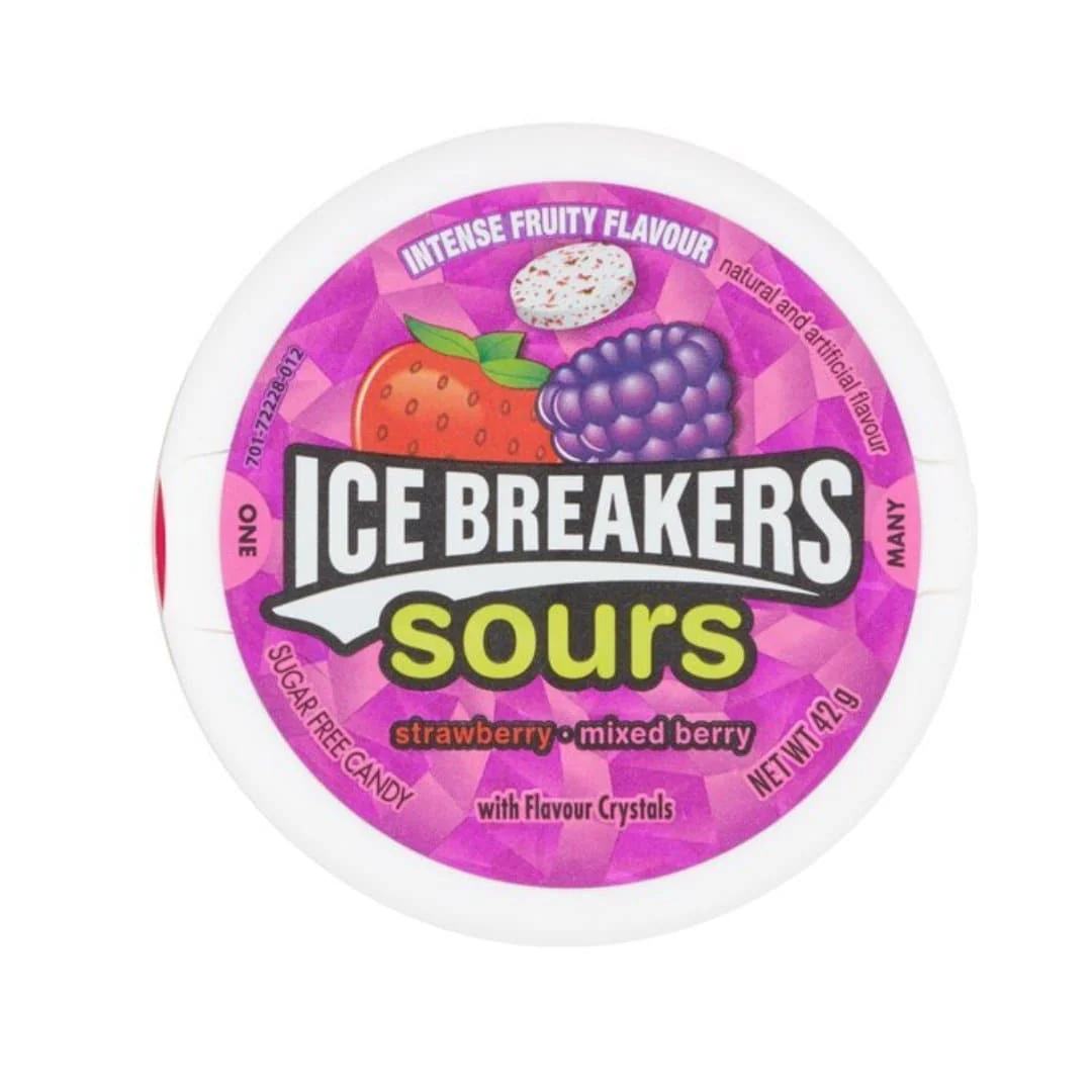 Ice Breakers Mixed Berry Sours 42gr