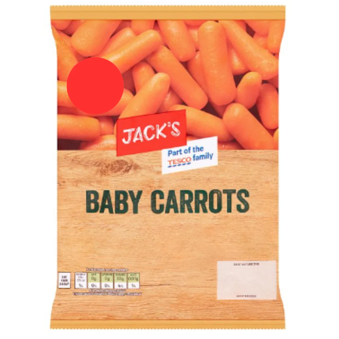 Jack's Baby Carrots 500g x 8 Packs
