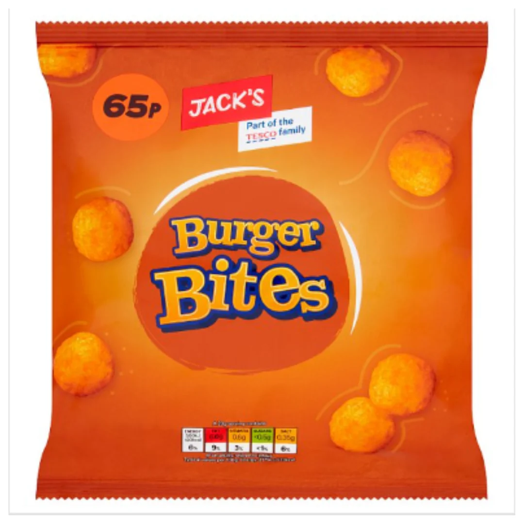 Jack's Burger Bites 70g x Case of 16