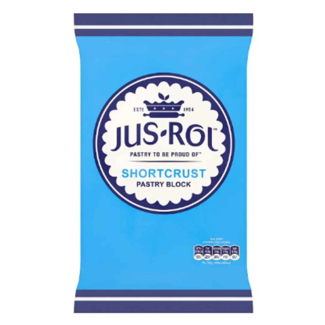 Jus-Rol Shortcrust Pastry Block 1.5kg x 4 Packs