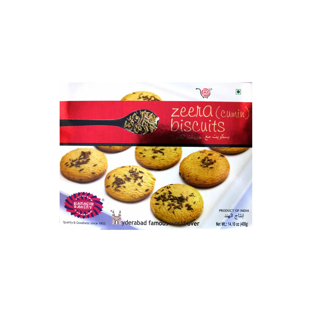 Karachi Bakery - Zeera Biscuits 400gr x 6 pack